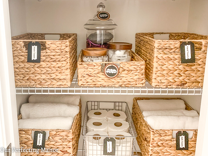 Bathroom Linen Closet Organization Ideas That Totally Work - Bless