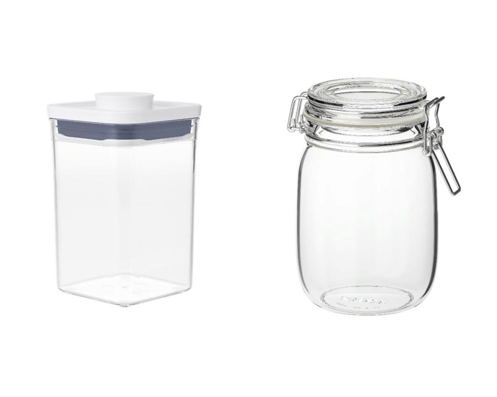 KORKEN Jar with lid, clear glass, 1.9 qt - IKEA