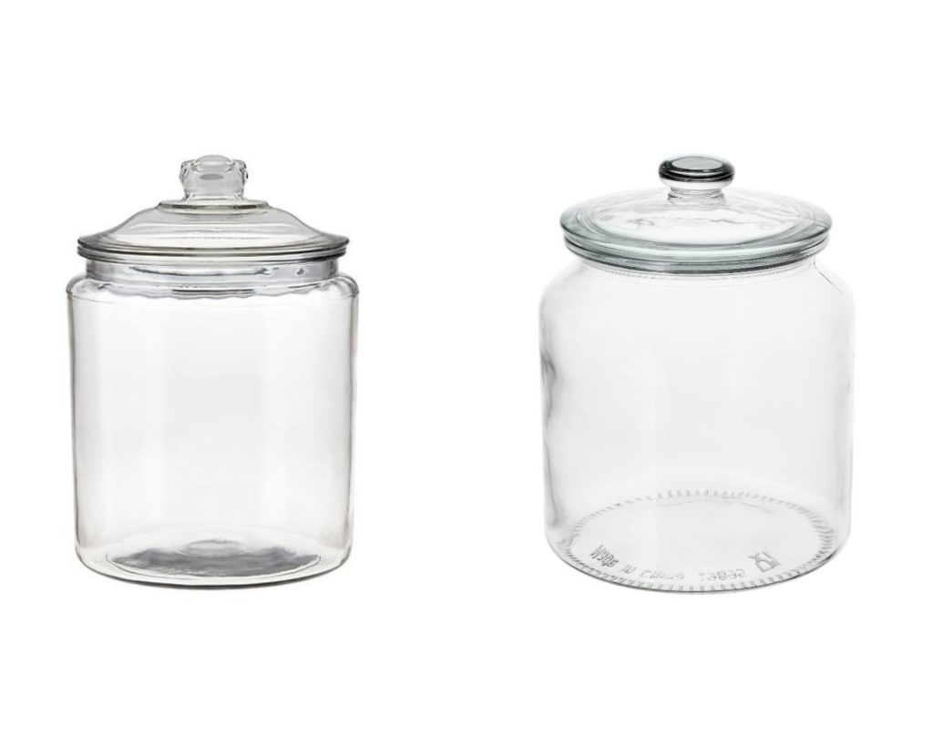 Khloe Kardashian's Clear Cereal Container
