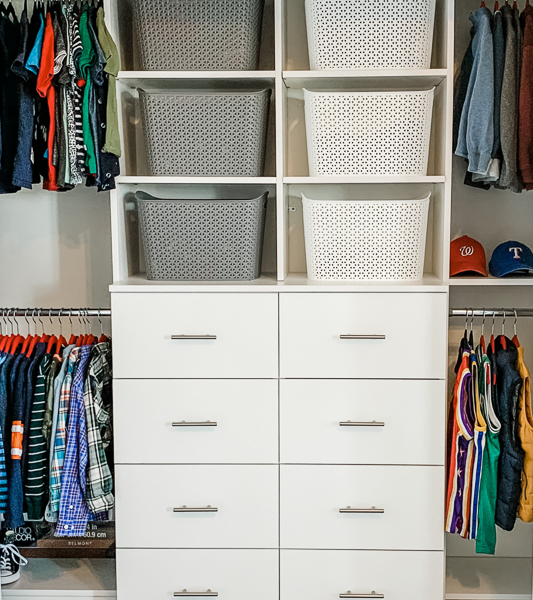 Small Reach-in Closet Organization Ideas