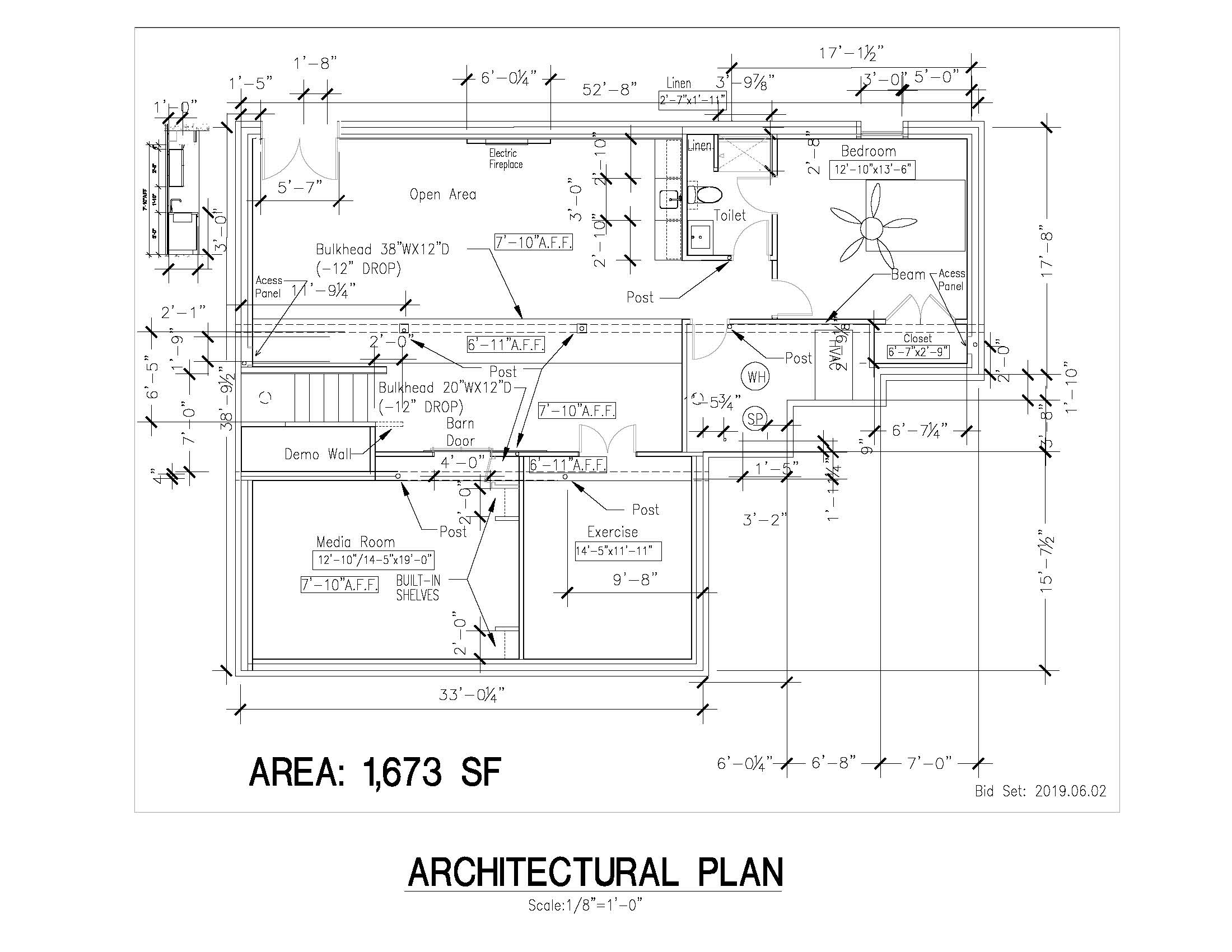 Finished basement plans