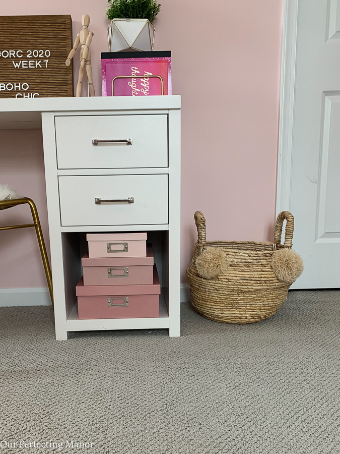 Pottery Barn Kids white desk