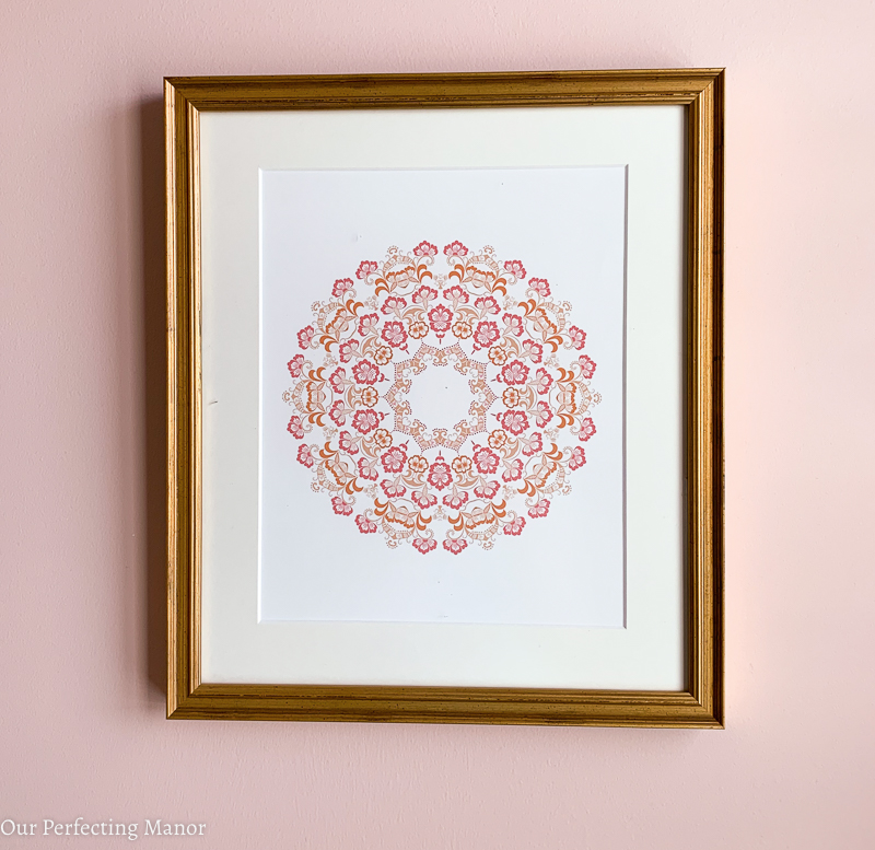 Mandala wall art