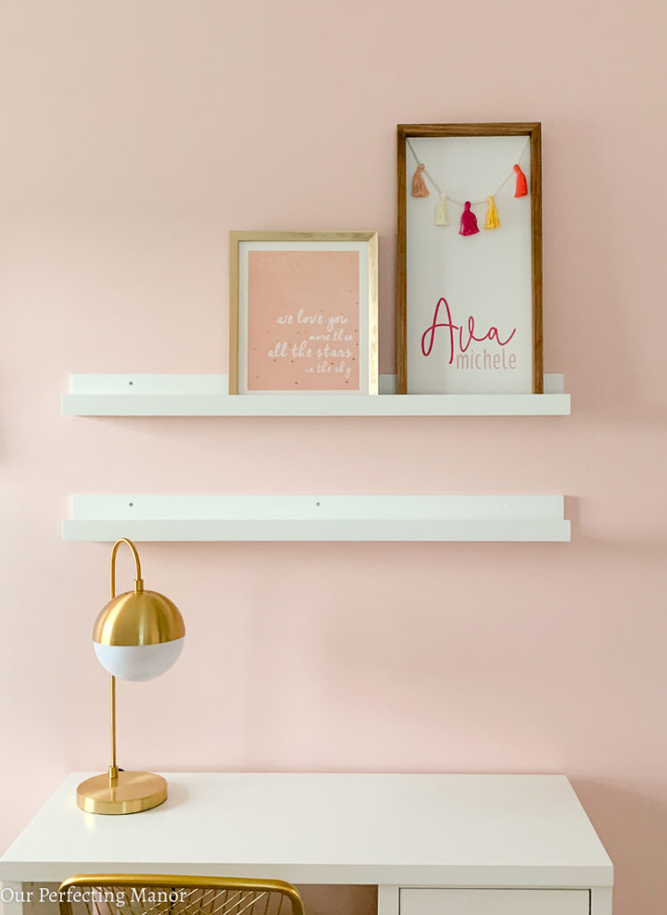 Floating shelves