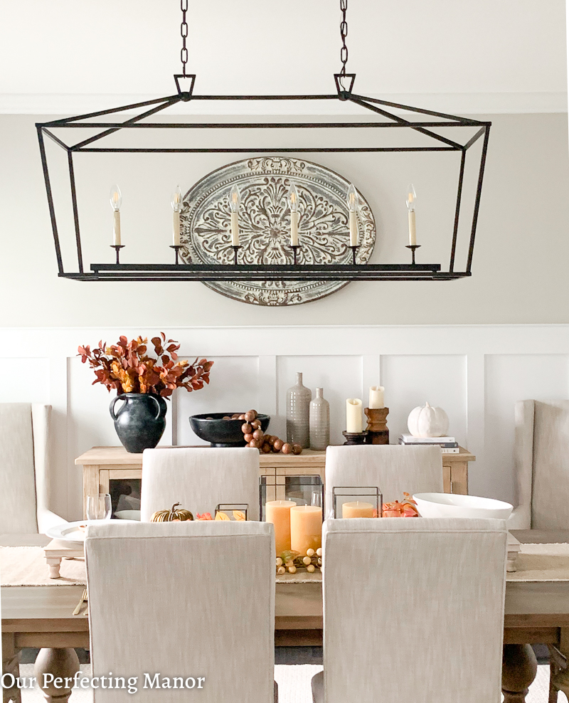 Fall dining room inspiration.