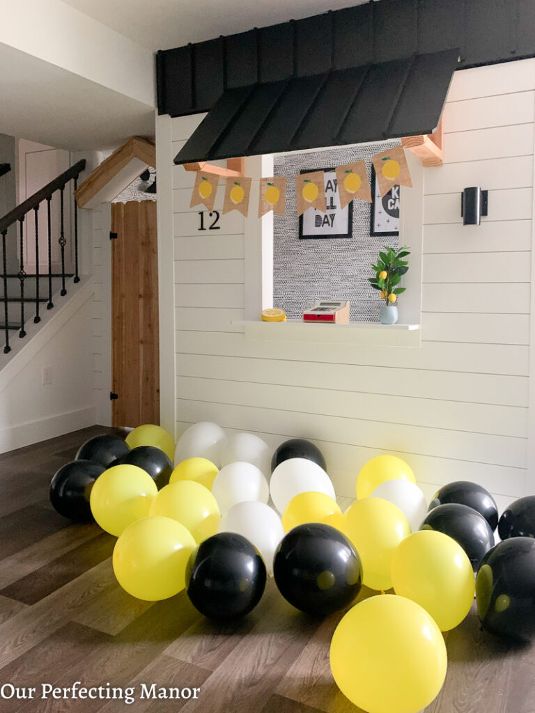 Lemon theme indoor playhouse