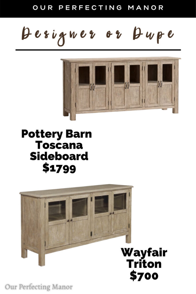 Pottery Barn Toscana Sideboard