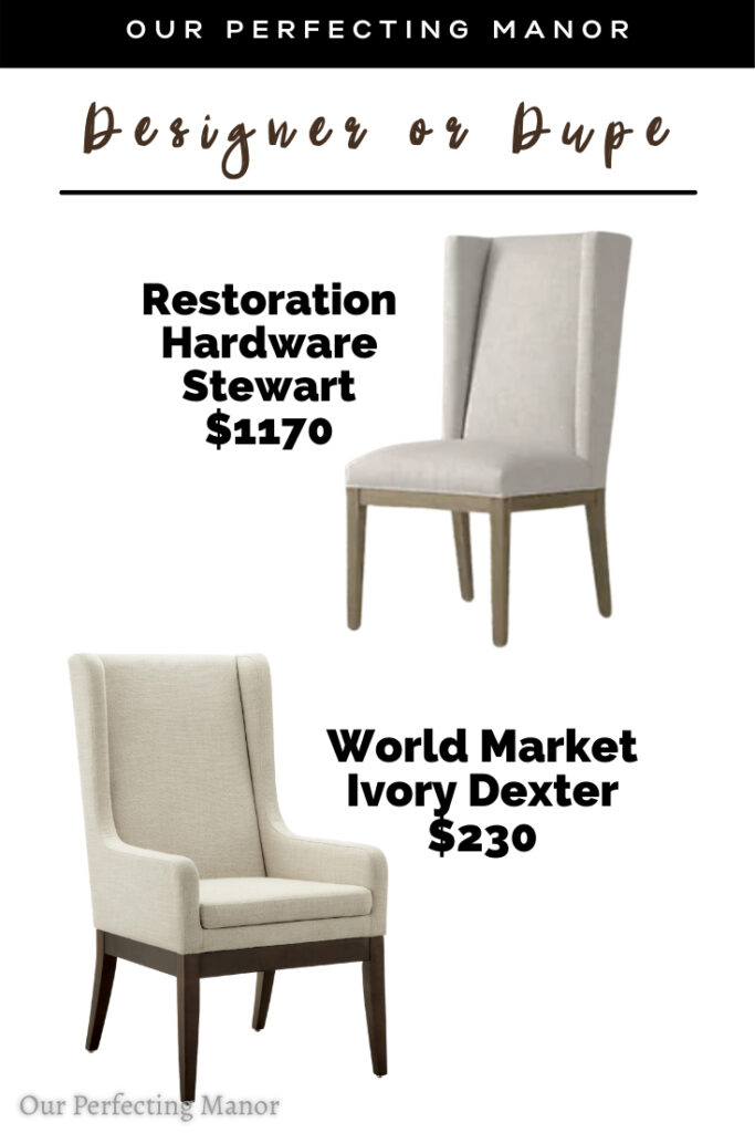 Restoration Hardware Stewart Upholstered Armchair